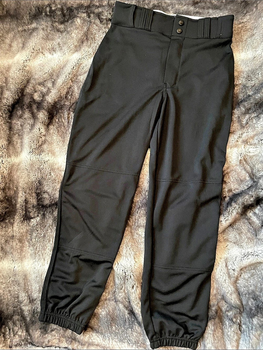 CHAMPRO Men’s Open Bottom Baseball/Softball Pants Black Size Small NWOT